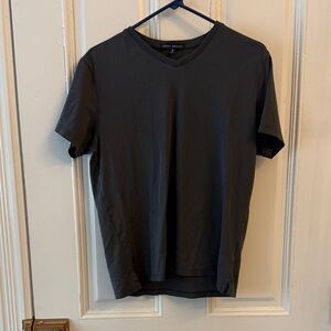 Robert Barakett Dark Gray V-Neck T-Shirt